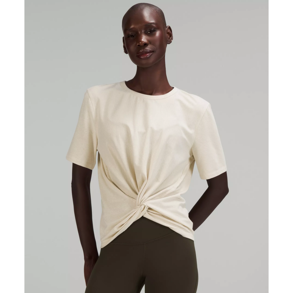 Lululemon Crescent T-Shirt *Spark in Tan - Picture 1 of 2